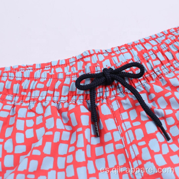 Shorts de baño de playa para hombres